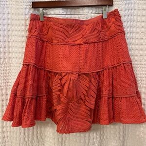 Banana Republic Heritage Collection Coral Skirt Size 8